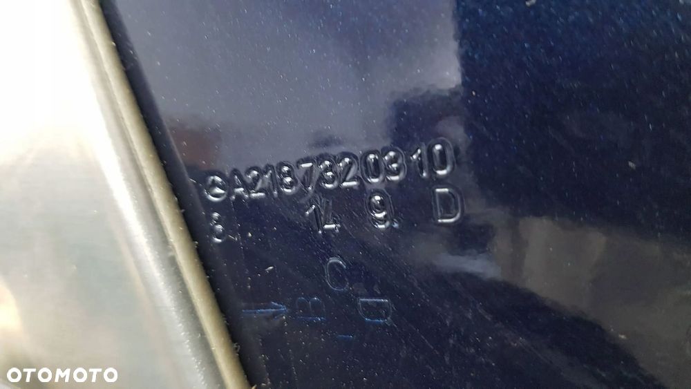 mercedes cls 218 sedan drzwi lewy tył tylne szyba mechanizm idealne 890 eu - 8