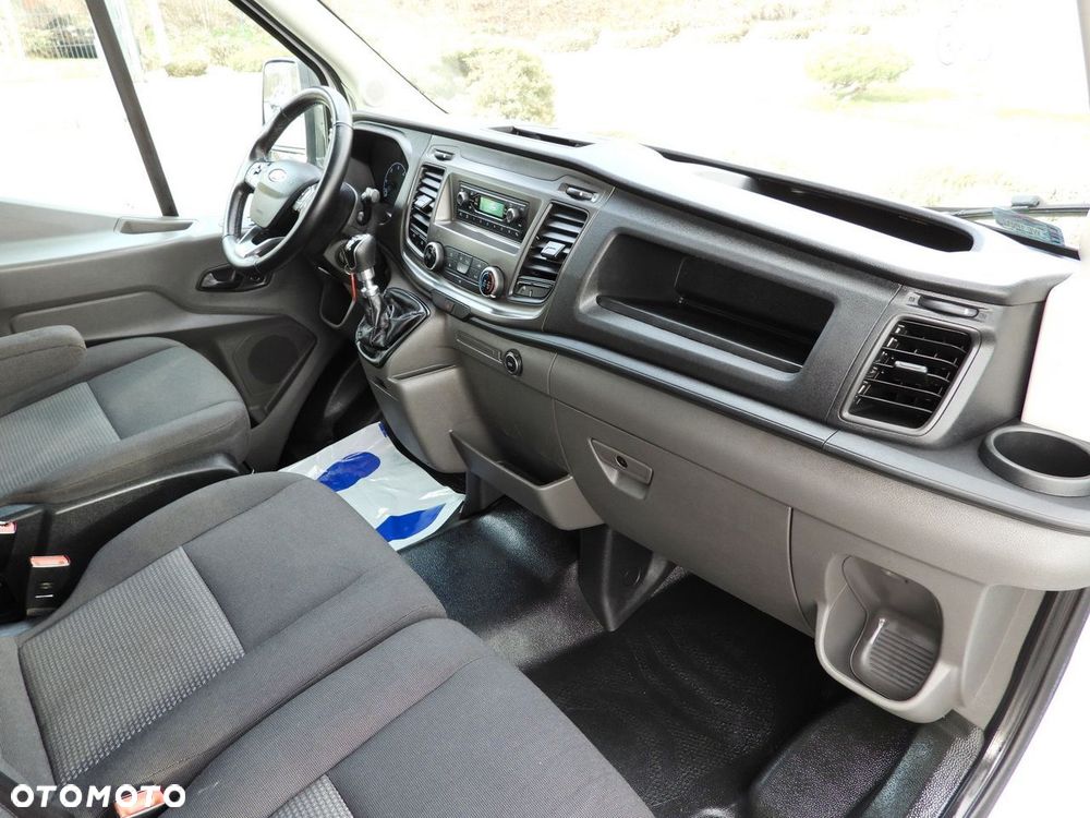 Ford TRANSIT SKRZYNIA PLANDEKA PODWÓJNA KABINA DOKA 7 MIEJSC TEMPOMAT LEDY KLIMATYZACJA  130KM - 32