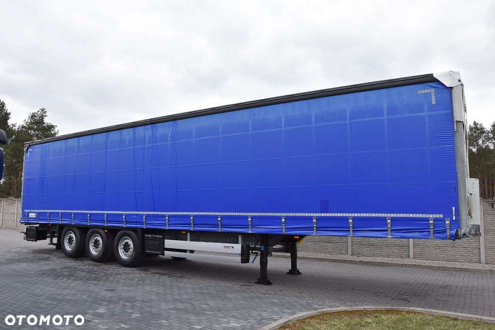 Schmitz Cargobull FIRANA / 240 TYŚ KM PRZEBIEGU! / DACH PODNOSZONY / OŚ PODNOSZONA / WAGA WABCO / STAN JAK FABRYCZNIE NOWY ! ! ! - 7