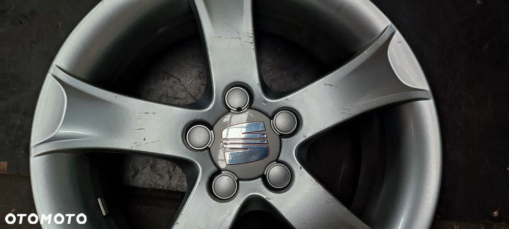 FELGI ALUMINIOWE 5x100 6.5J x16 CALI ET 43 fi 57.1 VW SEAT SKODA RONAL 4 SZTUKI KOMPLET - 5