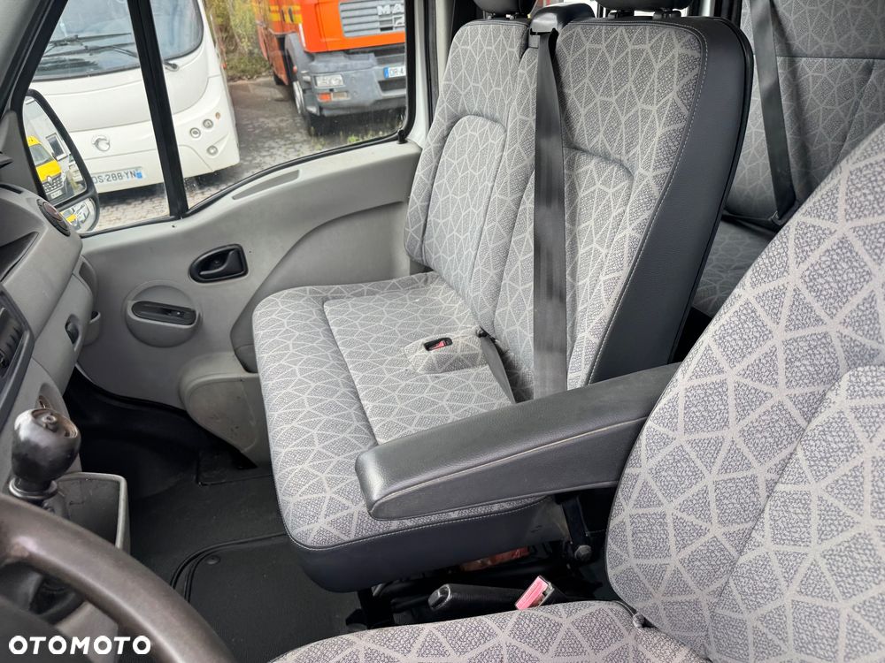 Renault Master 2009 r. kraty wywóz liści Wywrotka Kiper Brygadówka 7 Osobowy Dubelkabina Dobelkabina Wywrot Doka - 15
