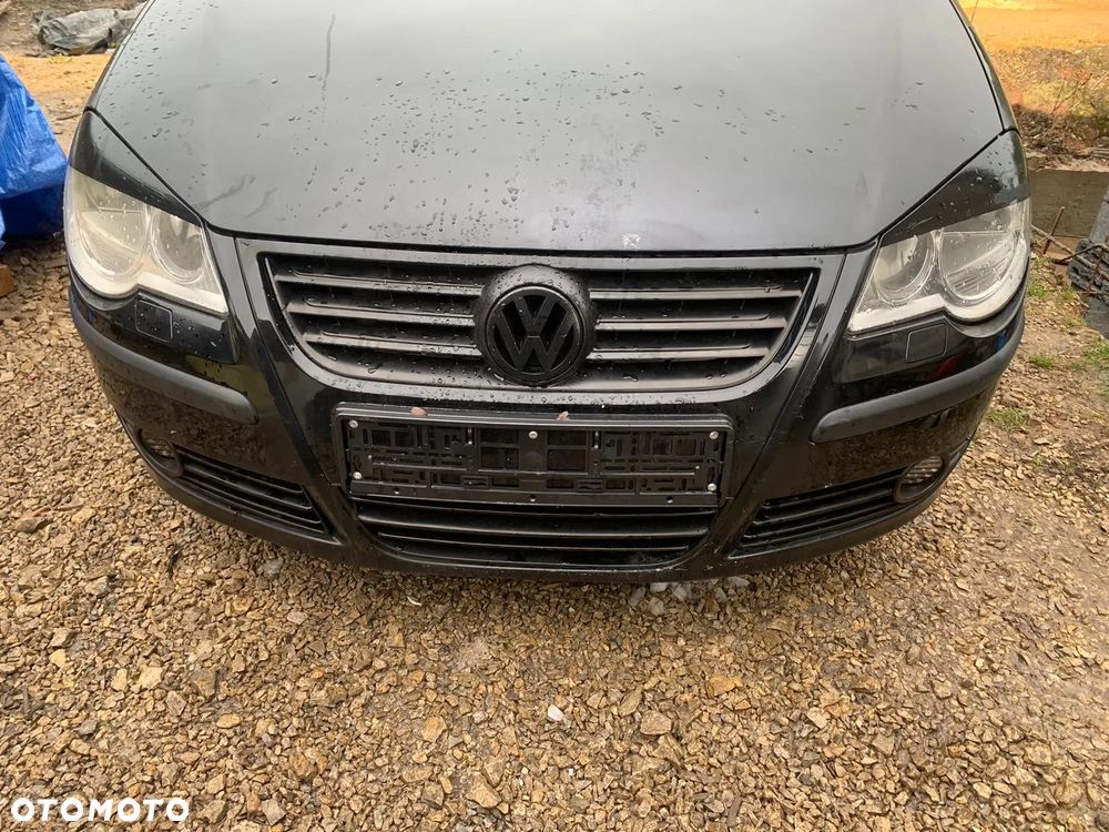 Vw Polo 9N Lift Zderzak kompletny zaślepki pod xenon - 1