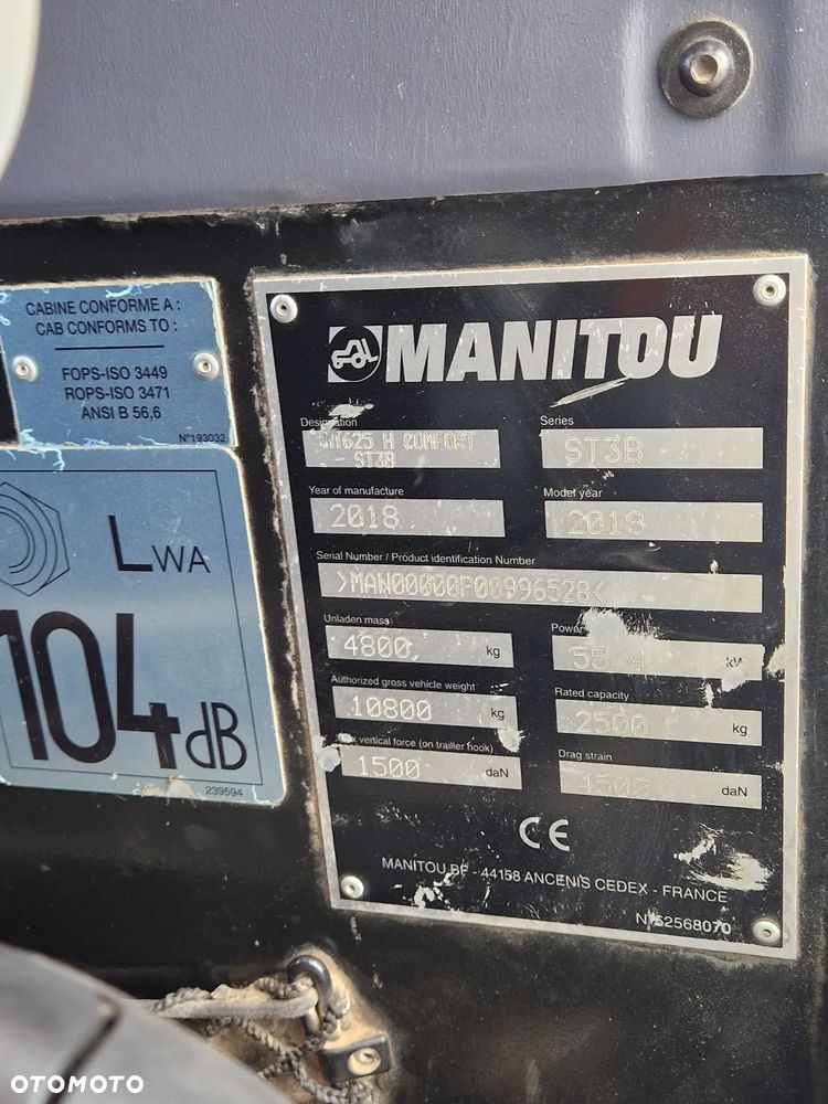 Manitou MT 625H M498 - 9