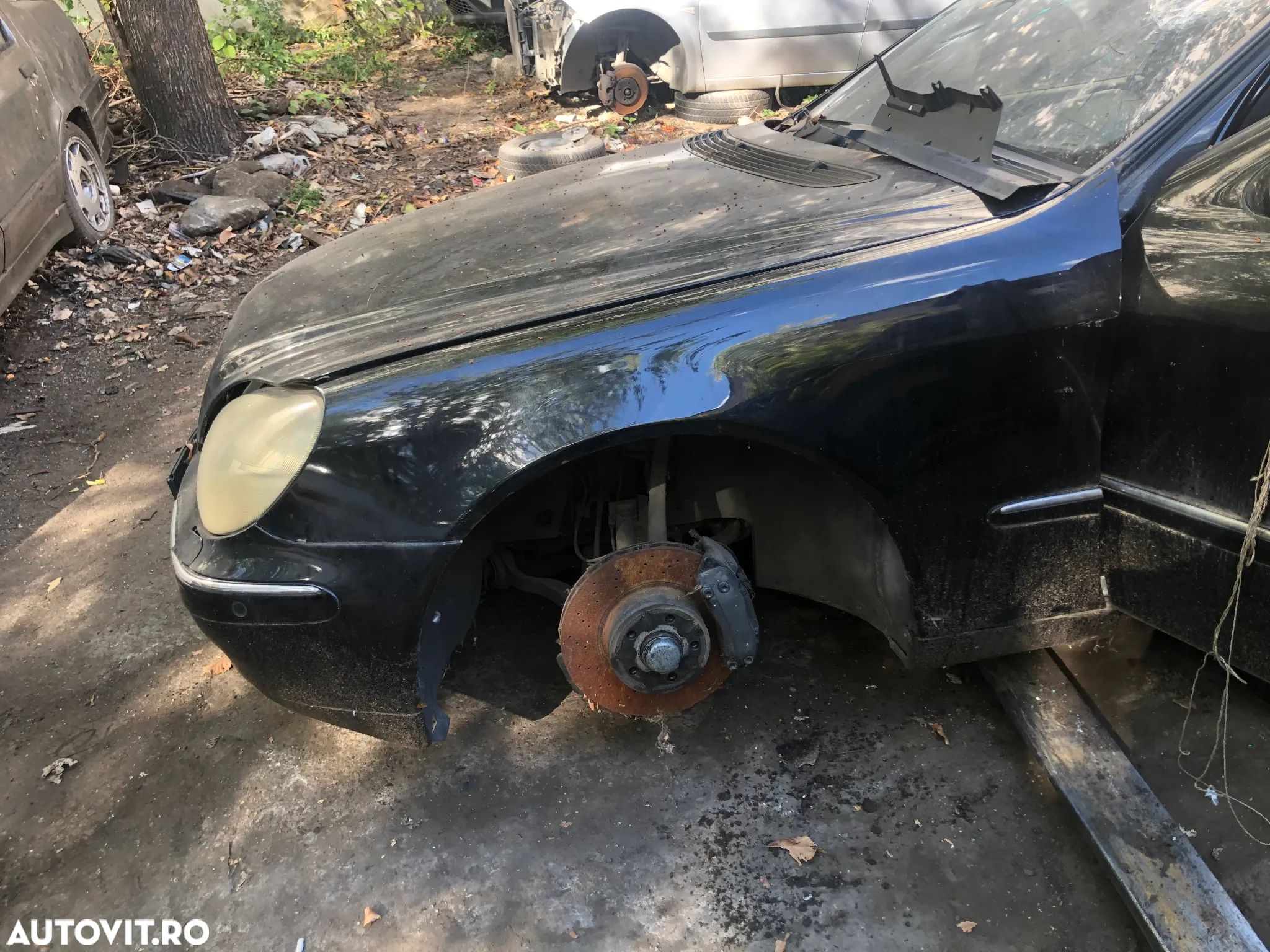 Aripa stanga fata/aripa dreapta fata Mercedes Benz S W200 negru - 1