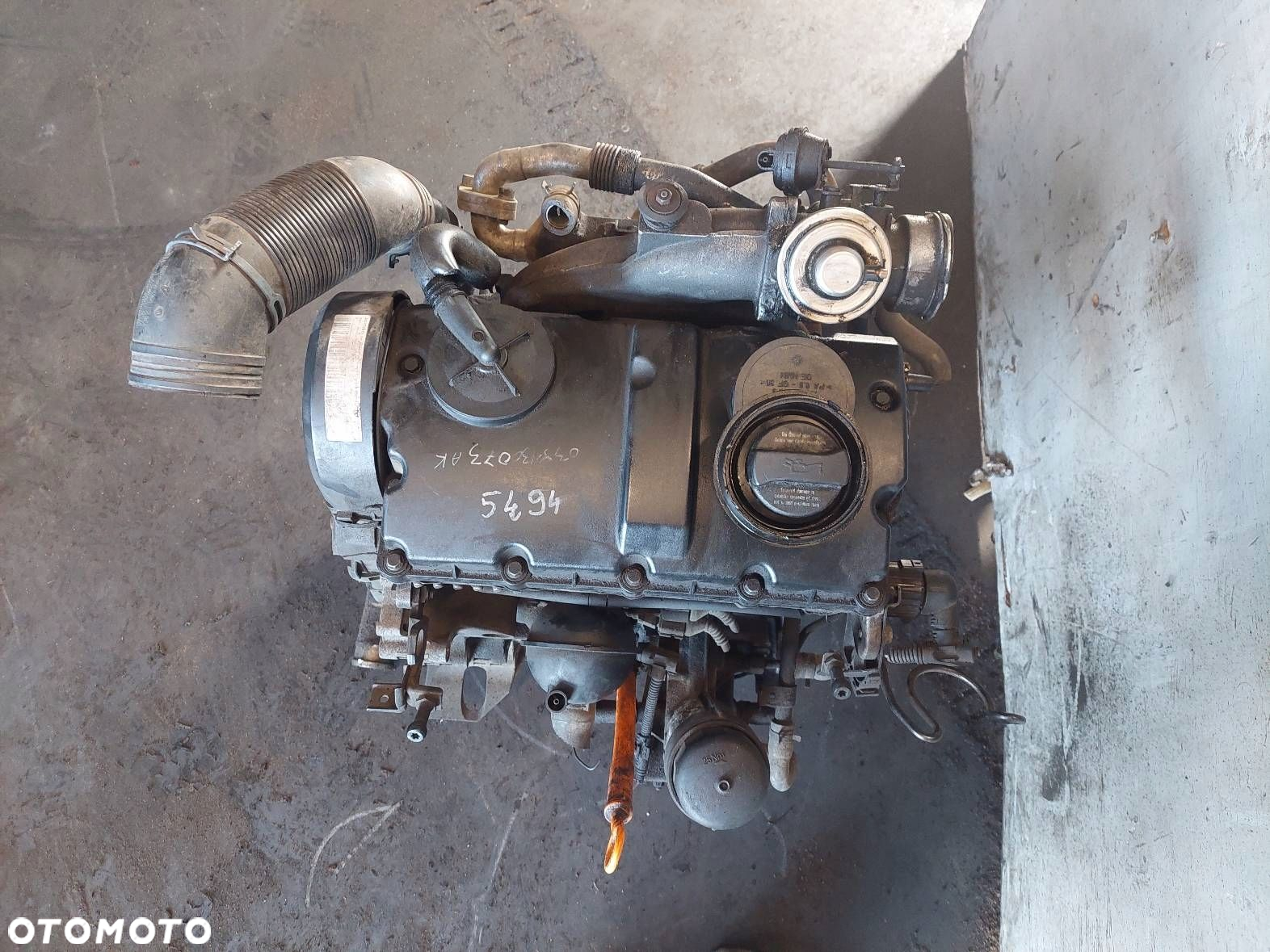SILNIK DIESEL 1.9 TDI 115 KM + UKŁAD WTRYSKOWY + TURBINA ALHAMBRA MK1 LIFT - 8