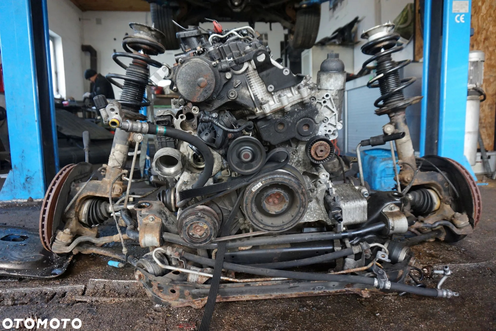 SILNIK X3 E83 I LIFT 3.0 D 218KM M57D30 306D3 200TKM BMW 2006-2010 - 6