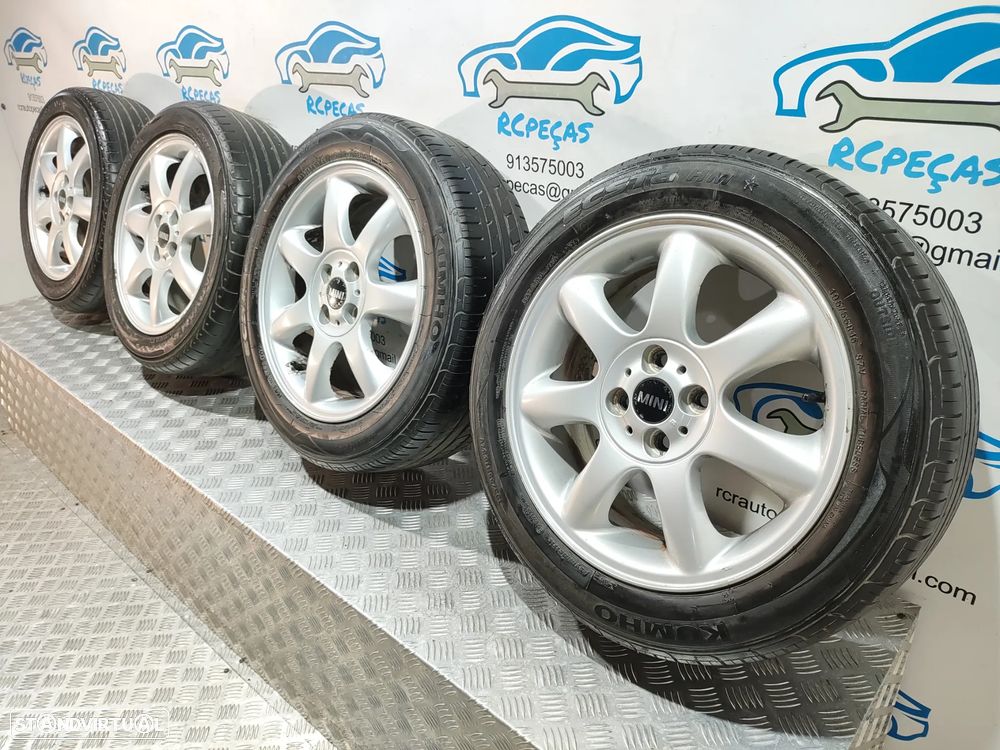- JANTES RONAL ORIGINAIS MINI COOPER R56 16 POLEGADAS 6.5J ET48 4X100 36116775684 6775684 - 6