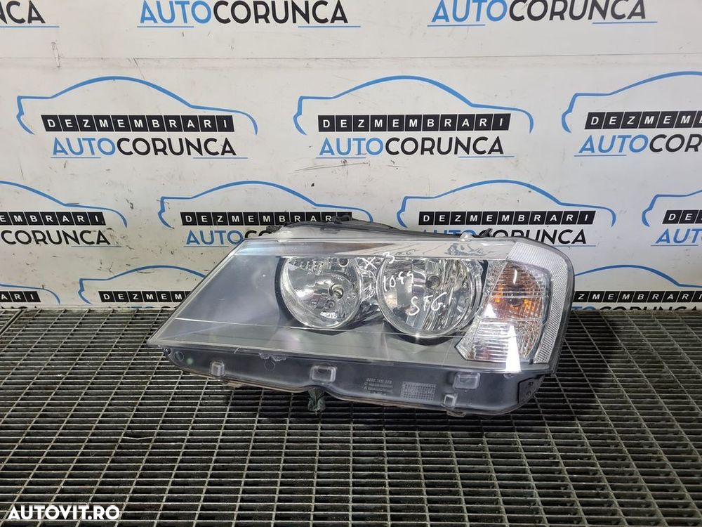 Far Stanga BMW X3 F25 2010 - 2014 SUV 4 Usi (1044) Fara xenon - 1