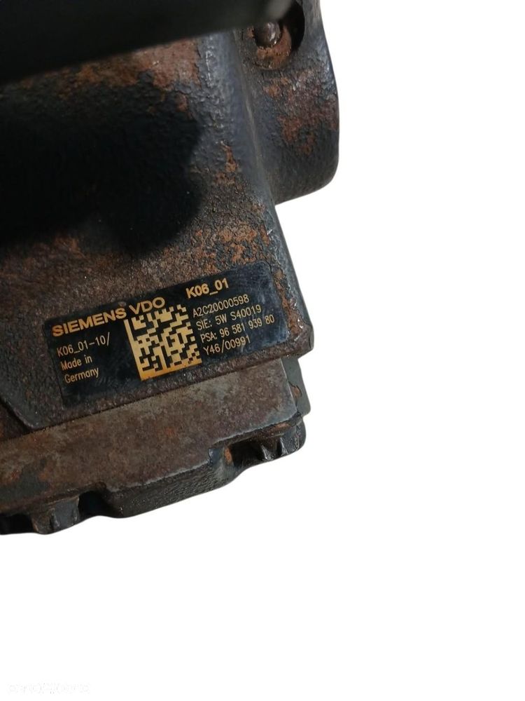 POMPA WTRYSKOWA FORD C-MAX MK1 2.0 TDCI 9658193980 5WS40019 A2C20000598 - 3