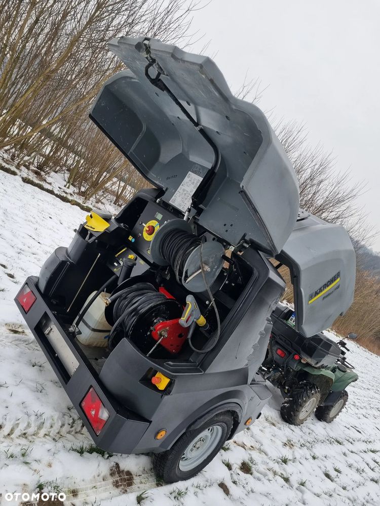 Kaercher Myjka na przyczepie Karcher HDS 17/20 DeTr1 2w1 czyszczenie parą i mycie gorącą wodą prekonfigurowana maszyna z Norwegii jak nowa - 21