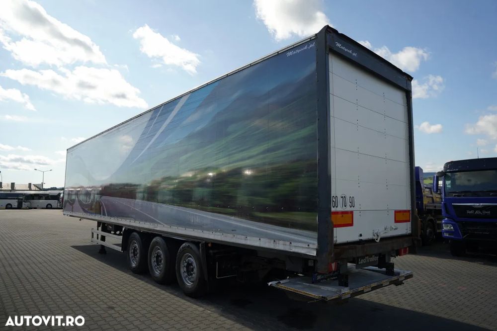 LeciTrailer CONTAINER / ELEVATOR PALFINGER 2.500 KG / AXĂ RIDICATĂ / OBLOANĂ RULANTĂ - 3