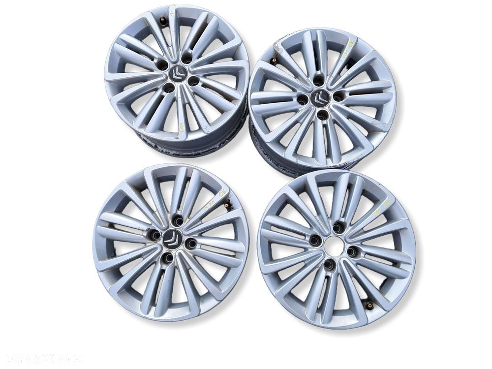 citroen c4 ii b7 felgi aluminiowe 16" 7" et29 4x108 9687802977 - 1