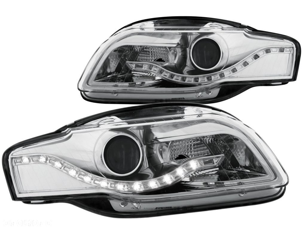 Lampy AUDI A4 B7 04-08 DRL Do Jazdy Dziennej - 1