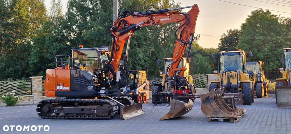Hitachi ZX85USB-6/ 3549Mth/ Rototilt/ Maszyna sprowadzona/ - 5