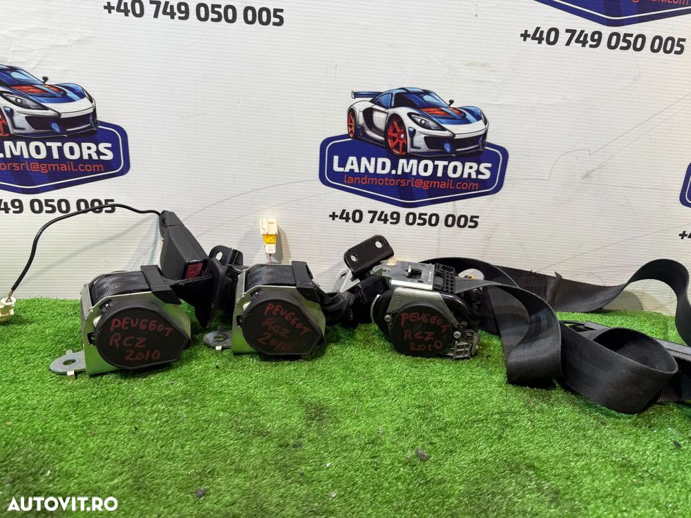 CENTURA SIGURANTA FATA PEUGEOT RCZ 1.6 BENZINA 2010 COD OEM 0409201 0265590 2009-2013 - 5