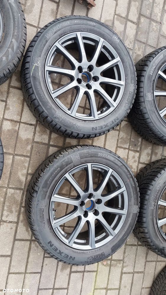 Komplet kol zimowych rial mi758 235/55r18 5x112 7,5x18 et39 VW SEAT SKODA - 2