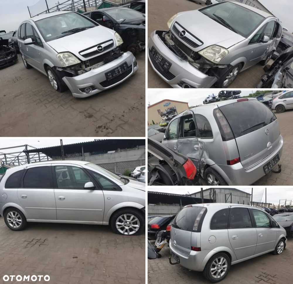 Meriva A  1,6 silnik Z16XEP  Skrzynia manualna F17 lakier srebrny kod Z157 CZĘŚĆI - 1