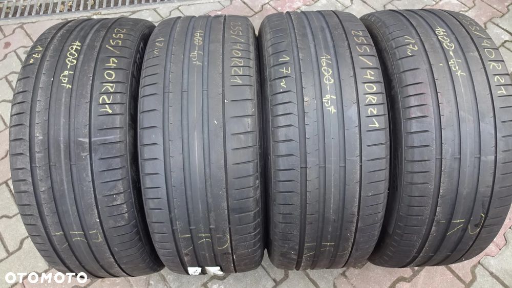 Opona letnia 4 szt.Pirelli P Zero 255/40R21 102Y rant ochronny opony letnie