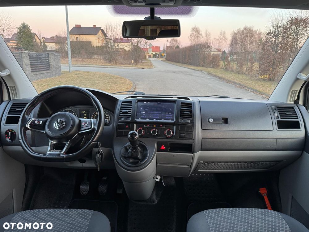 Volkswagen TRANSPORTER T5 L2H1 LIFT DŁUGI Klima Navi Dubel Kabina 6os Brygadówka Hak - 16