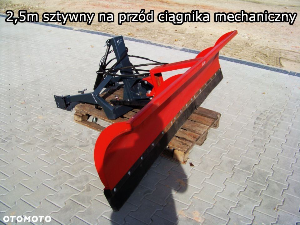 Pług do śniegu EURO 180cm śnieżny NA PRZÓD CIĄGNIKA  2,0m 2,5m 3,0m c330 c360 URSUS T25 - 6
