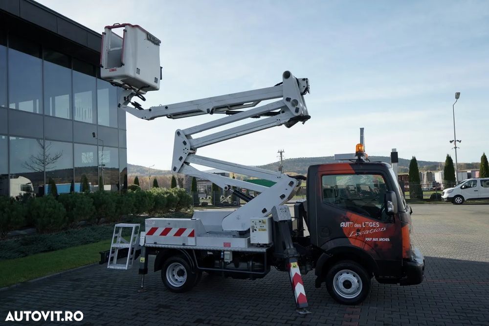Nissan CABSTAR / ZWYŻKA 16,3 METRÓW / FRANCE ELEVATEUR /  BLIŹNIAK / UDŹWIG - 200 kg / 4 PODPORY / - 7