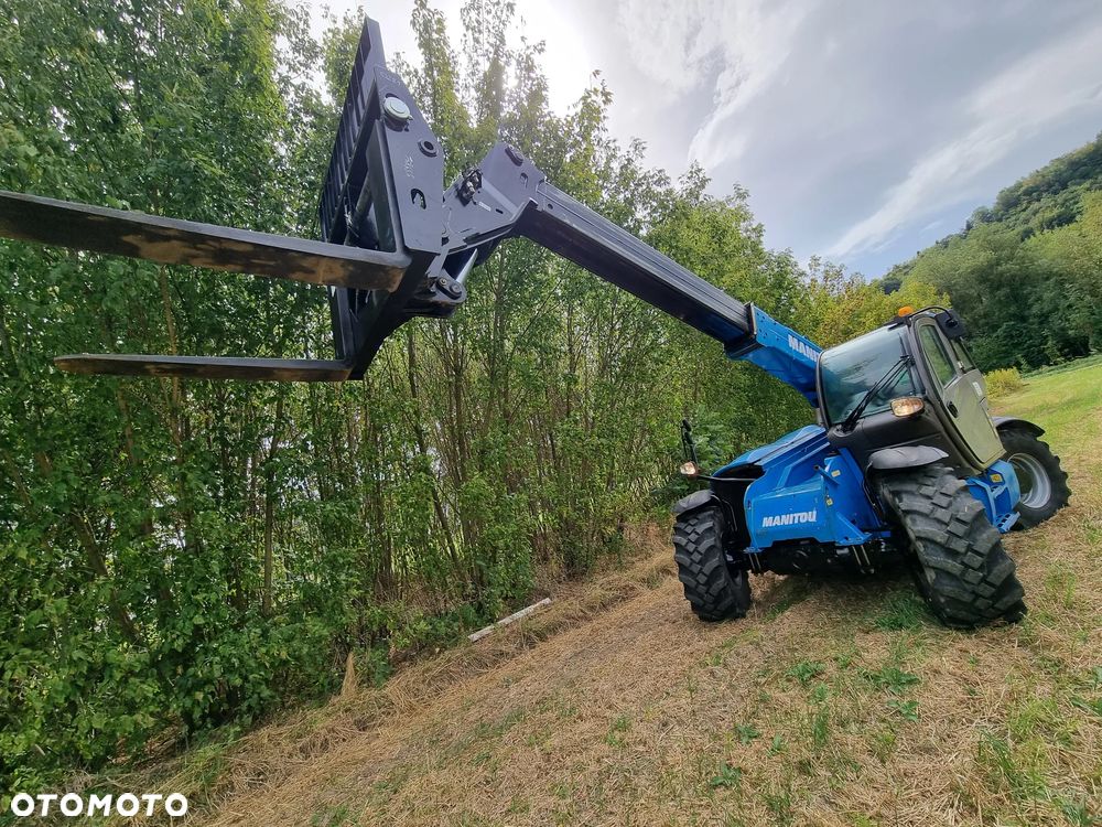 Manitou MHT 790 Ładowarka Teleskopowa UDZWIG 9 TON! Przebie 2800 MTG jak Nowa z SALONU 2016rok z Norwegii  widły i maszt NOWY!! - 40