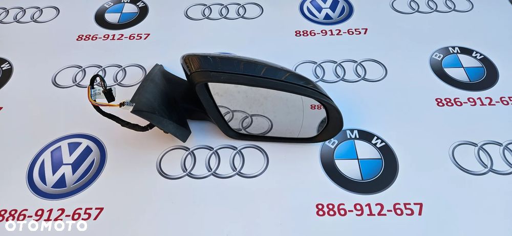 Mercedes C Klasa W205 Lusterko Prawe Kierowcy 7+7 KOLOR 755 fotochrom składane - 2