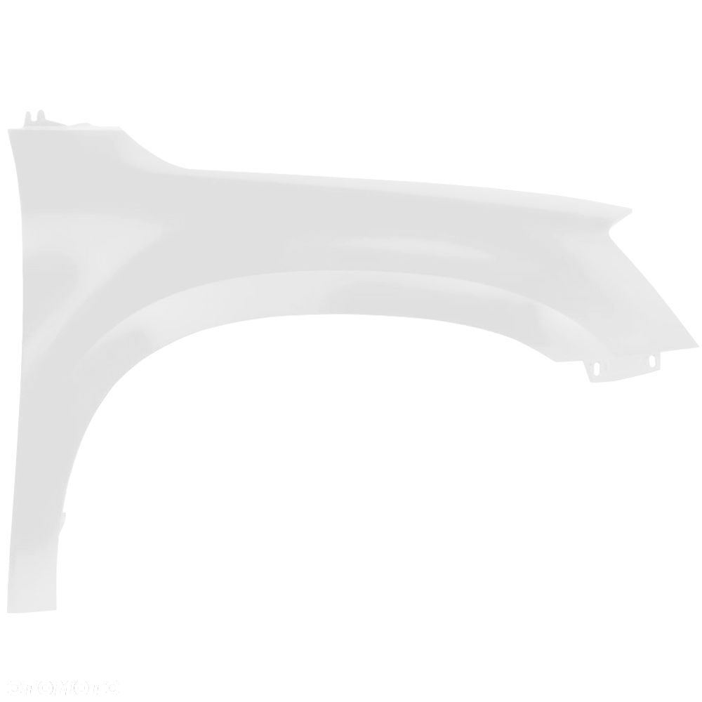 BLU Błotnik SKODA YETI 5L LF9E prawy przód biały 2009-2013 CandyWeiss - 2