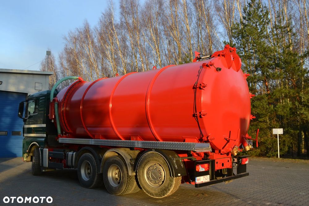 MAN TGX 35.540 ASENIZACYJNY SZAMBIARKA NOWA BECZKA 25 m³ CZWARTA OŚ SKRĘTNA KLIMATYZACJA - 3