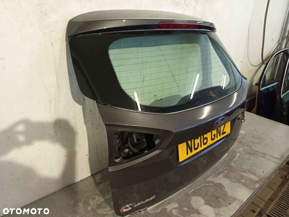 + KLAPA TYŁ TYLNA BAGAŻNIKA FORD CMAX C-MAX 2 II LIFT FL BE SZARA GRAFITOWA - 3