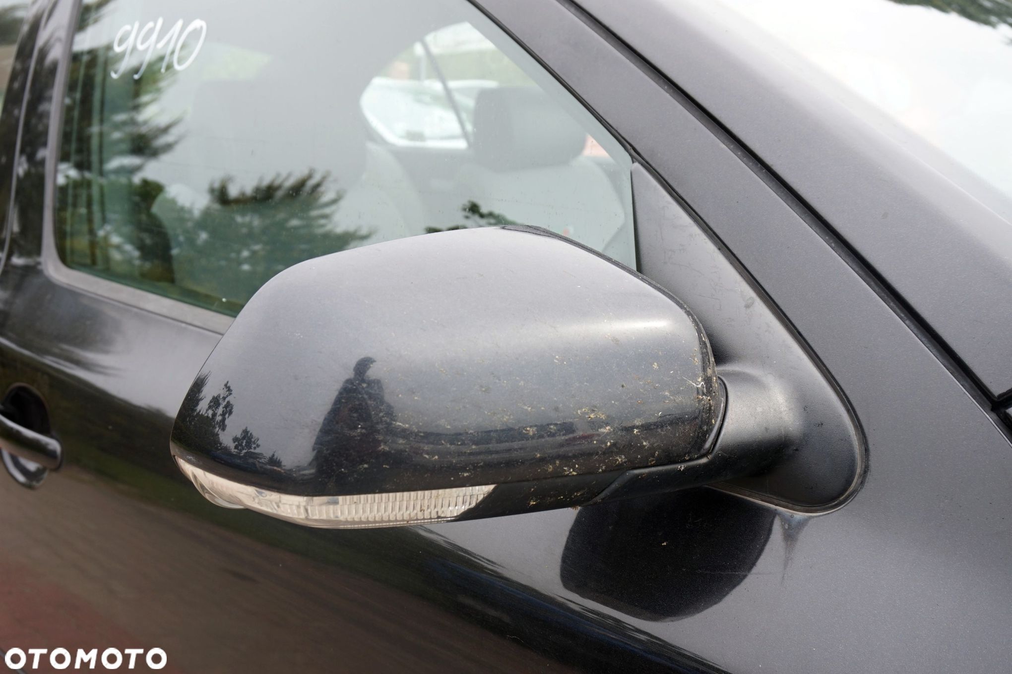 LUSTERKO ELEKTRYCZNE PRAWE OCTAVIA II RS 1Z3 9910 UK CZARNY SKODA 2004-2008 - 1