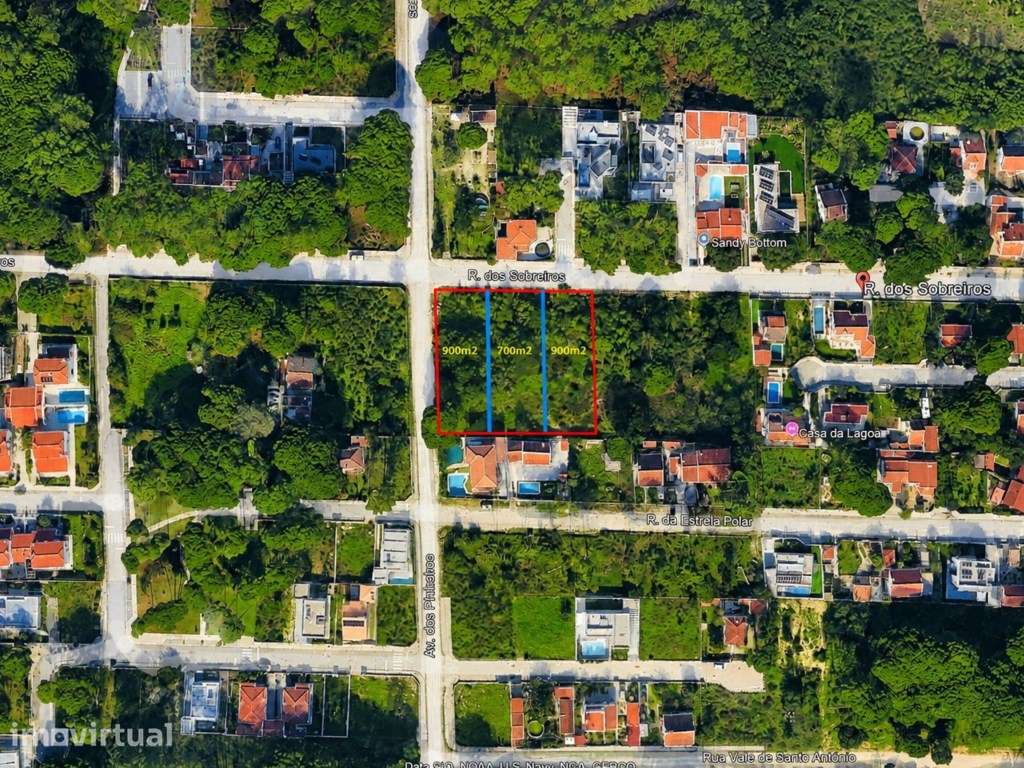 Terreno com Projeto para 3 Moradias de Luxo - Lagoa de Albufeira - Grande imagem: 3/5