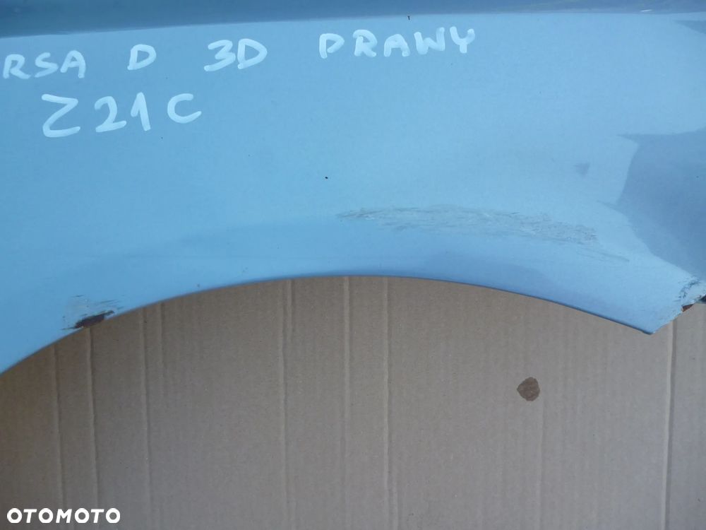 OPEL CORSA D BŁOTNIK PRAWY Z21C - 3