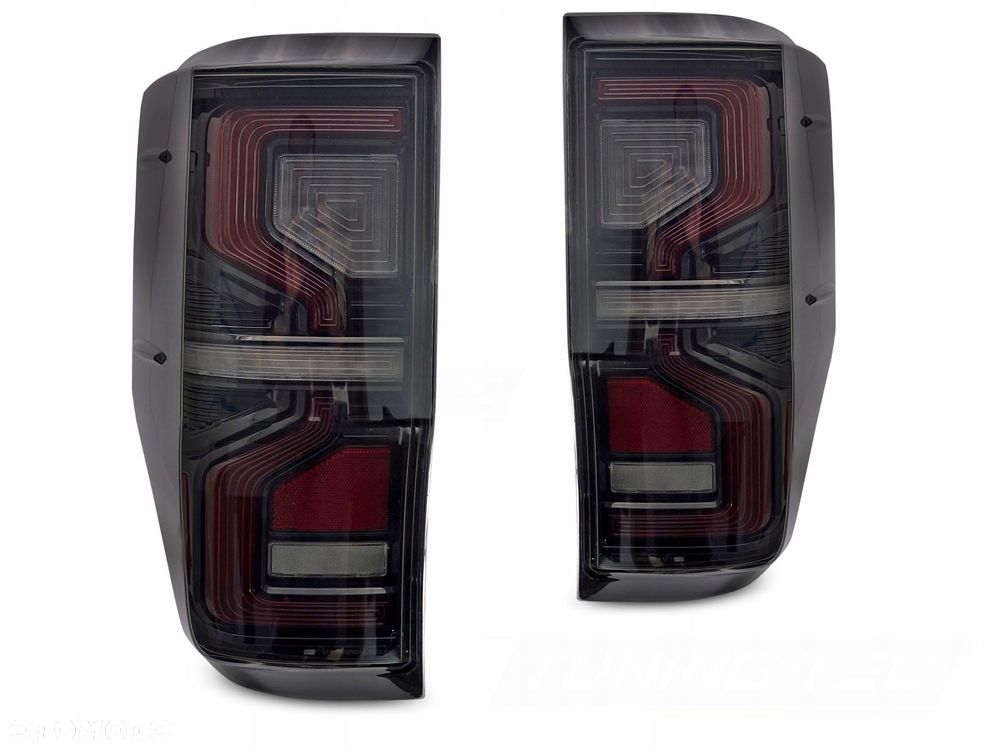 Lampy tyl kpl Vland Led Tuning Smoke Black Ford Ranger V 5 mk5 2011-2022 - 2
