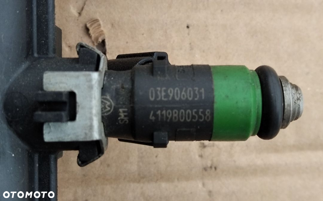 VW Polo 9N Skoda Fabia Seat Ibiza  wtryskiwacz listwa wtryskowa 1.2 12V 03E906031 03E133320 A 03E906031C - 4
