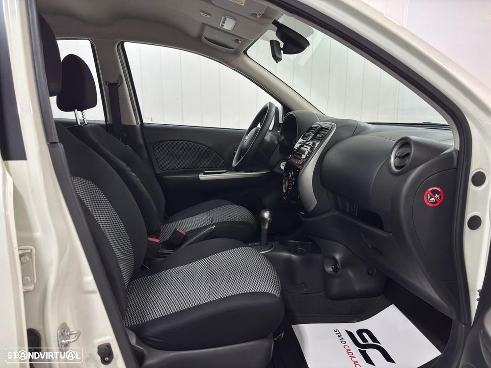 Nissan Micra 1.2 Acenta CVT P.Ex.White - 9