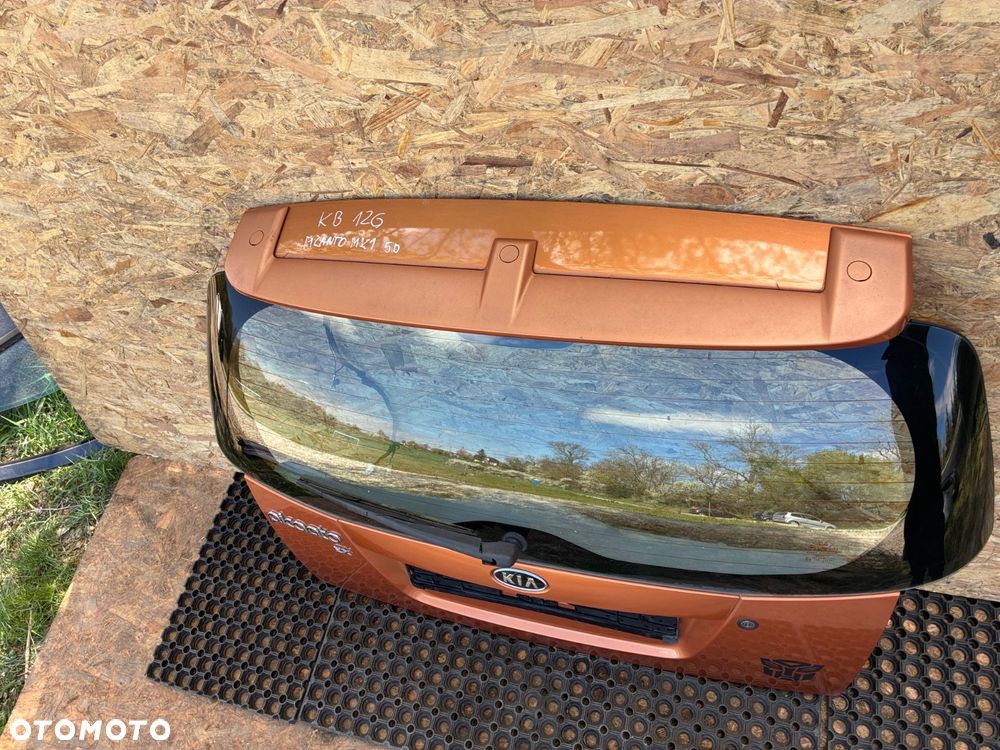 KIA PICANTO MK1 I KOD LAK.03 KLAPA BAGAŻNIKA KLAPA TYŁ KOMPLET - 11