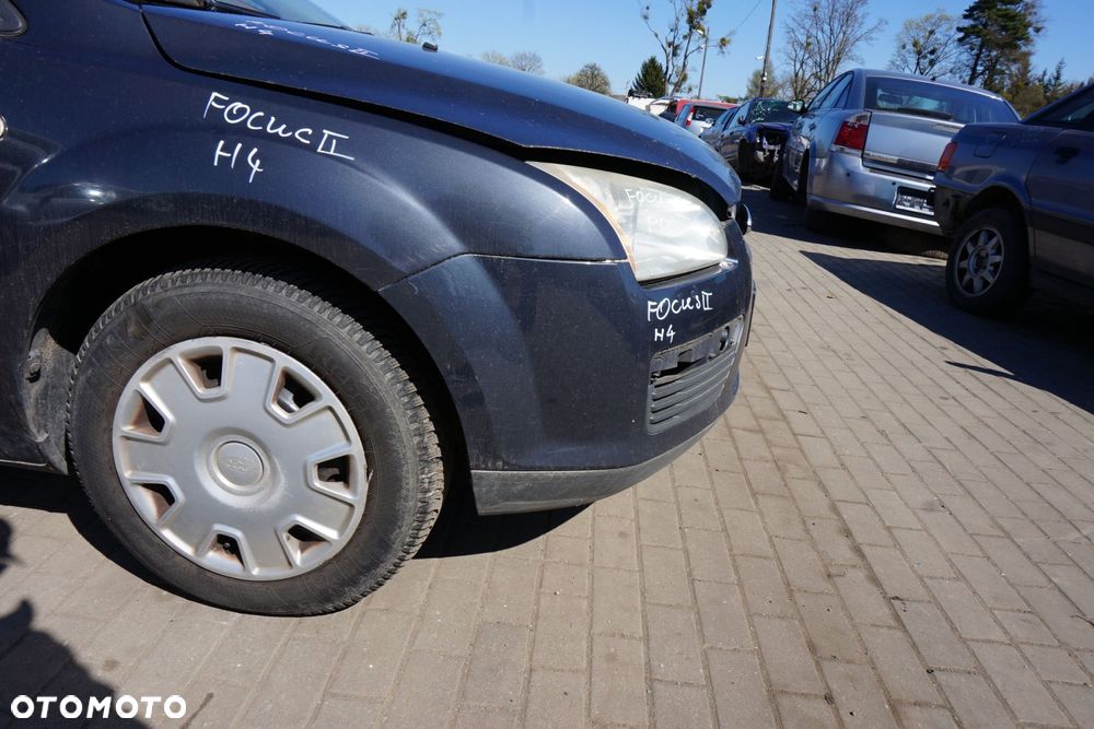 MASKA ZDERZAK BŁOTNIKI LAMPY FOCUS II MK2 H4  FORD 2004-2008 SZARY SEA GREY PRZÓD KOMPLETNY - 24