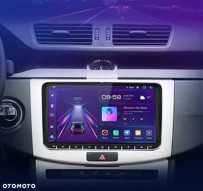 Radio Nawigacja Volkswagen Vw Passat B6 B7 CC Tiguan Golf Polo 4GB 64G - 7