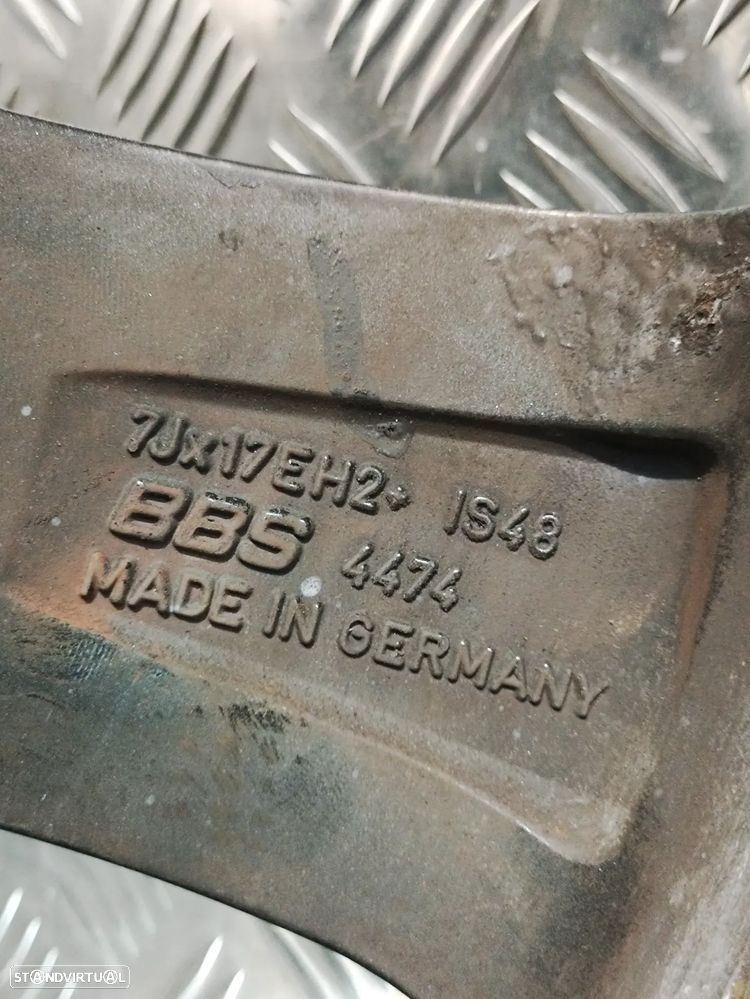 Conjunto de jantes 17 originais BBS 4474 Mini Cooper S R56 7J ET48 4x100 - 7