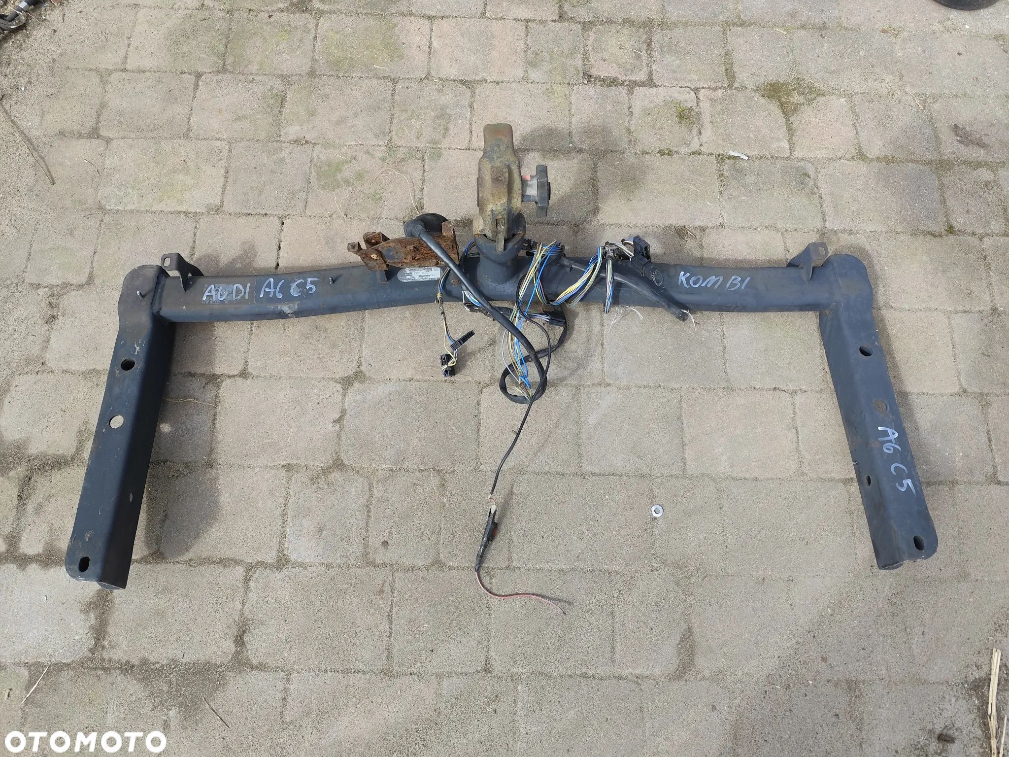 Hak holowniczy kula Westfalia Audi A6 C5 oryginał - 1