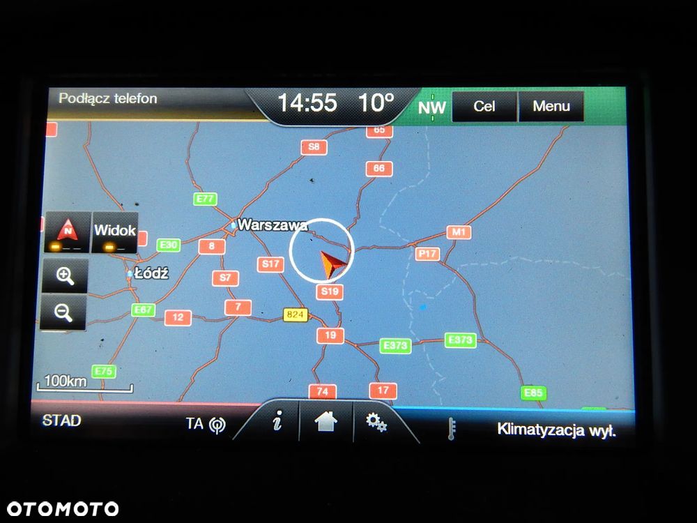 Radio ekran dotyk nawigacja panel Zestaw Ford Focus MK3 c-max Connect 13-18 Łuków części - 16