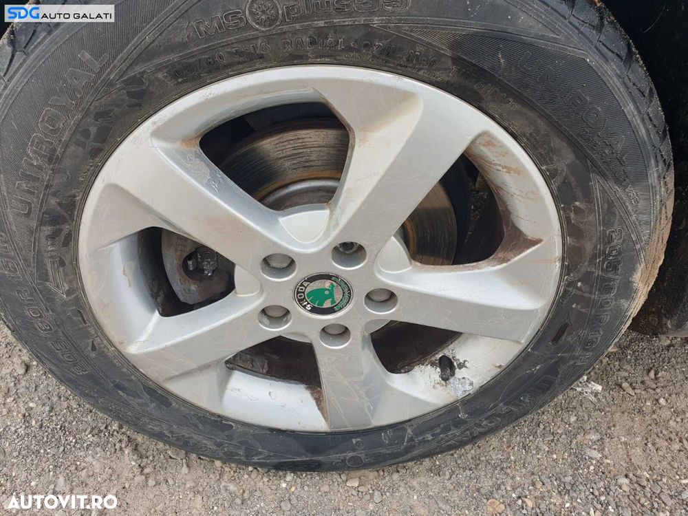 Set 4 Jante Roti Aliaj 5x112 205 60 16 R16 Audi A3 8P 2004 - 2013 Cod sdgj16bo2f5 - 3