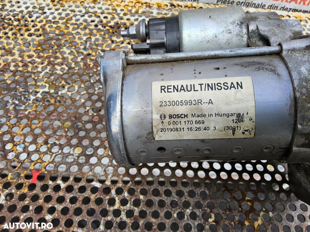 Electromotor Dacia Renault 1.0 cod 233005993r Clio Captur Duster Logan Sandero Dokker micra juke - 3
