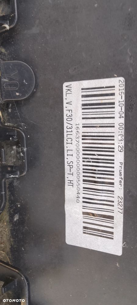 BMW 3 F30 F31 LIFT 7386153 2015-2019 ZDERZAK PRZÓD PRZEDNI - 13