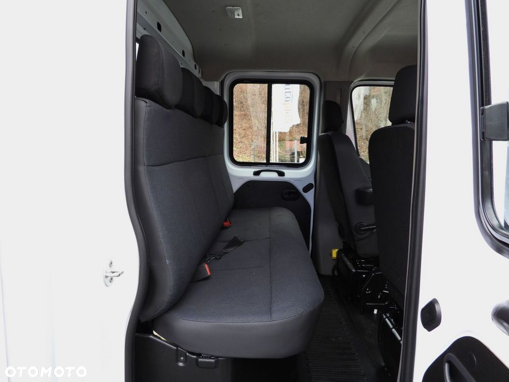 Renault MASTER WYWROTKA PODWÓJNA KABINA DOKA 6 MIEJSC TEMPOMAT LEDY BLIŹNIACZE KOŁA KLIMATYZACJA  145KM - 38