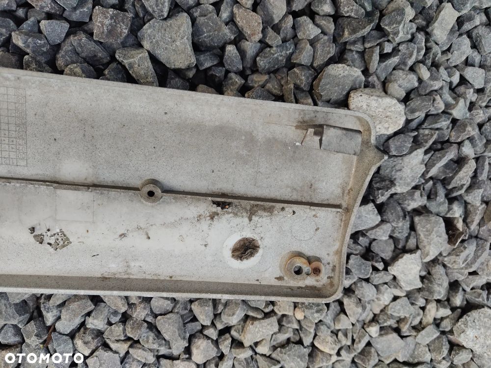 MERCEDES W211 02-06 Ramka pod Tablice Rejestracyjną Zderzaka Zderzak - 17