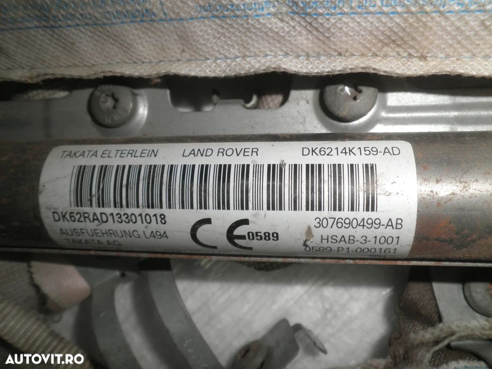 Airbag cortina stanga / dreapta land rover range rover sport 2 l494 dk6214k160ad 307428799ab DK6214K159-AD - 4