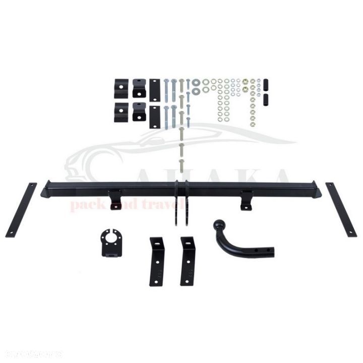 Hak Holowniczy Odkręcany Do Vw Volkswagen Polo Hatchback, Kombi 1990-1994 - 2