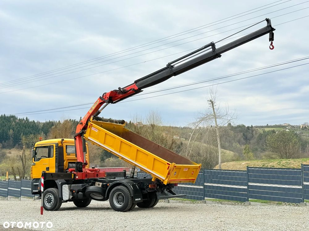 MAN * MAN TGA 18-410 * KIPER WYWROTKA * 4x4 * HDS Palfinger PK16500* Sprowadzony* Bardzo Dobry Stan * - 16